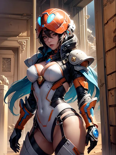 ((Finest quality)),(超A high resolution),(ultra-detailliert),((Best Anime)),sharpnes,Vivid:1.1,The art of astounding depiction, ((Mars:1.5)),Mars,Glamorous Body,s Armor,Provocative,