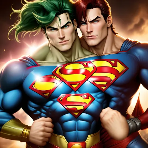 Fight on Superman and Captain Planet