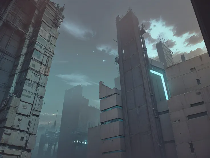 gris manifoldgarden transistor sable inside shadowofthecolossus mirrorsedge architecture evening nightsky clouded overcast