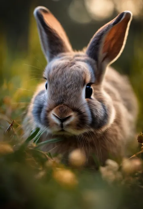 Very cuddly rabbit but with a dark side