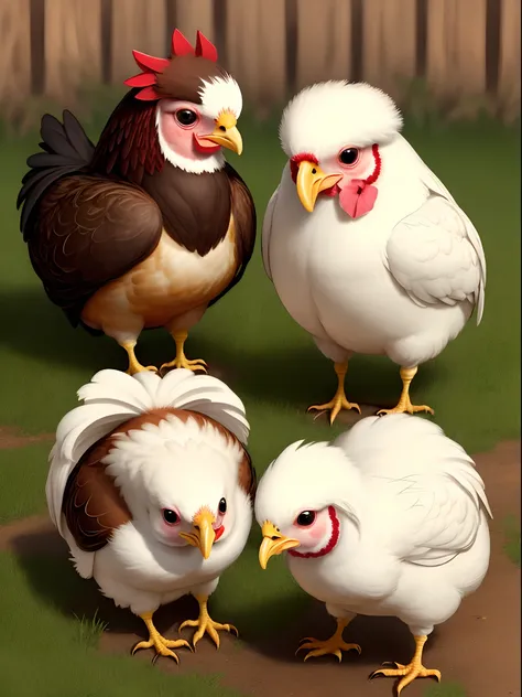 Cute chickens