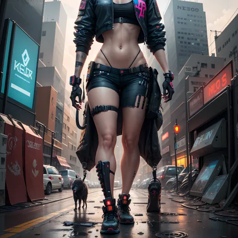 Change background cyberpunk