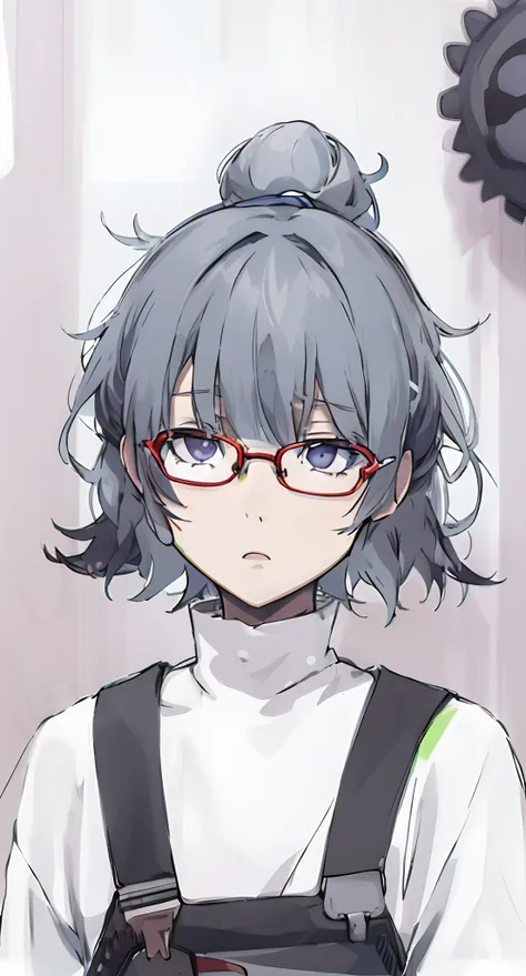 wears glasses、Anime girl with white shirt and black suspenders, anime moe art style, wataru kajika, fubuki, With glasses, 2 d anime style, saori, made with anime painter studio, hana yata, portrait gapmoe yandere grimdark, Guviz, inspired by Okumura Togyu,...