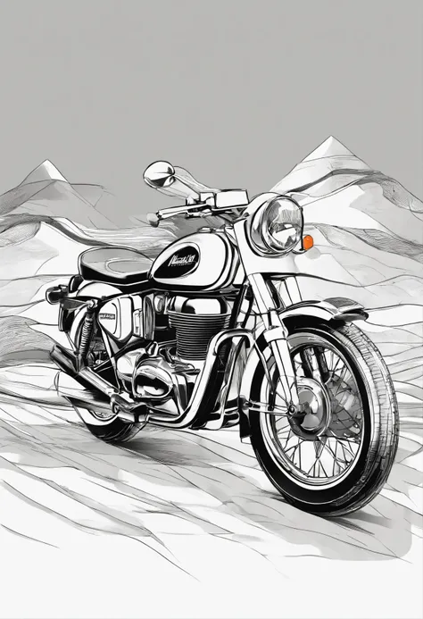 Meteor 350, Royal Enfield, marrom