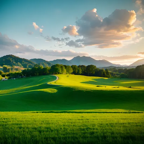 Green landscape