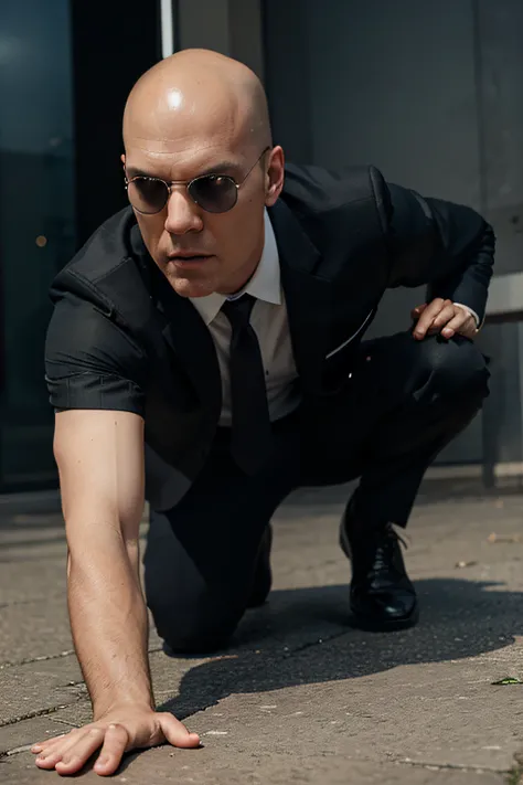 Hitman Agent 47 crawling