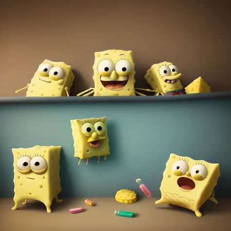 SpongeBob with drugs