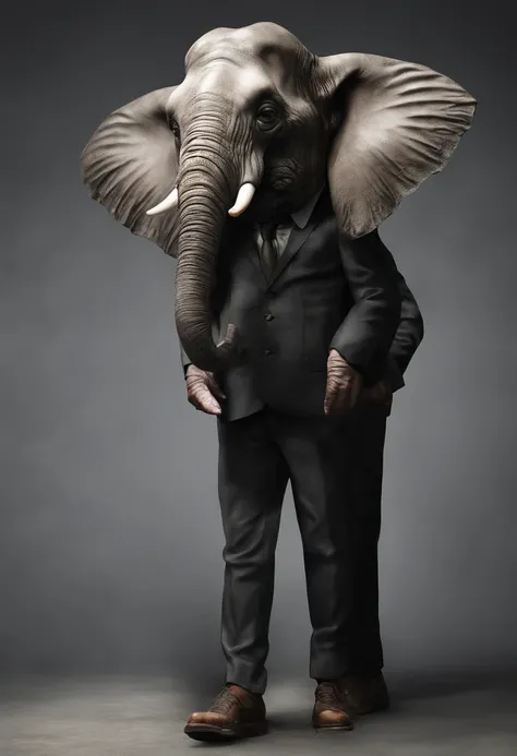 Elephant Man Dark Suit