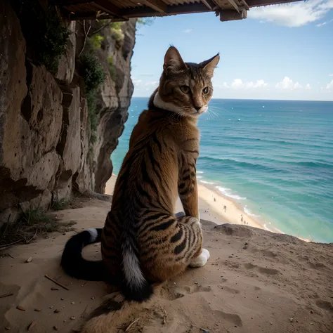 Kittisak message on the cliff