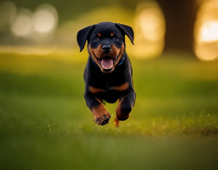 (a playful rottweiler puppy),(running and jumping with a ball),(by the riverside) prompt. (best quality,4k,8k,highres,masterpiece:1.2),ultra-detailed,(realistic,photorealistic,photo-realistic:1.37),HDR,UHD,studio lighting,extreme detail description,profess...