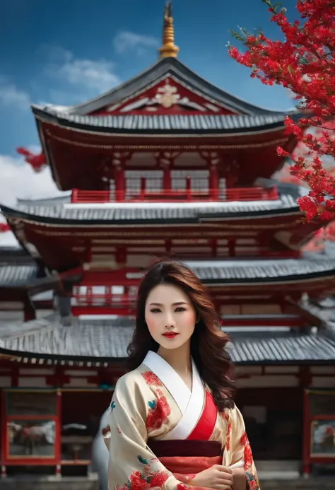 Japanese woman, gorgeous, photorealistic beautiful.