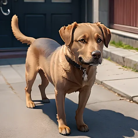 brown labrador