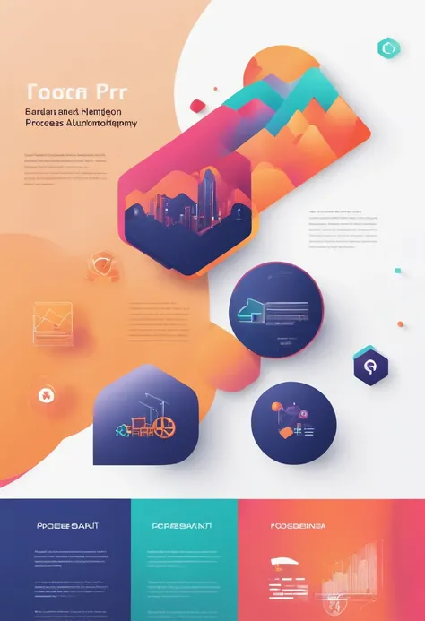 Create a Brand Logo for a Process Automation Company and Data Analysis