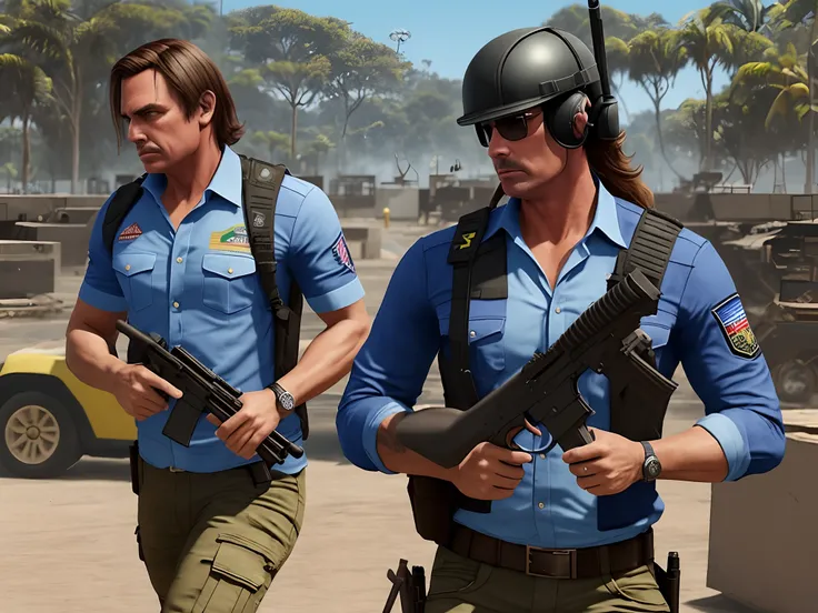 Bolsonaro jogando free fire