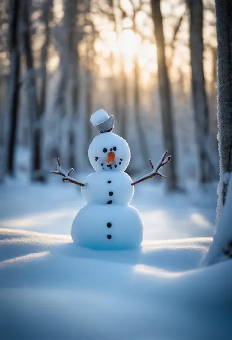 There once was a little ice man named Frosty. He lived in a magical land where everything was made of snow and ice. Frosty was special because, unlike the other ice figures, he could talk!