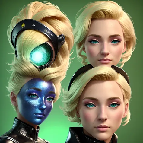 Personagem, olhos grandes verdes, Full Blonde Hair High Resolution, alto contraste,estilo pixar, Adrien agreste ,3d,adolescente, Beautiful and sympathetic face, garoto,pele texturizada