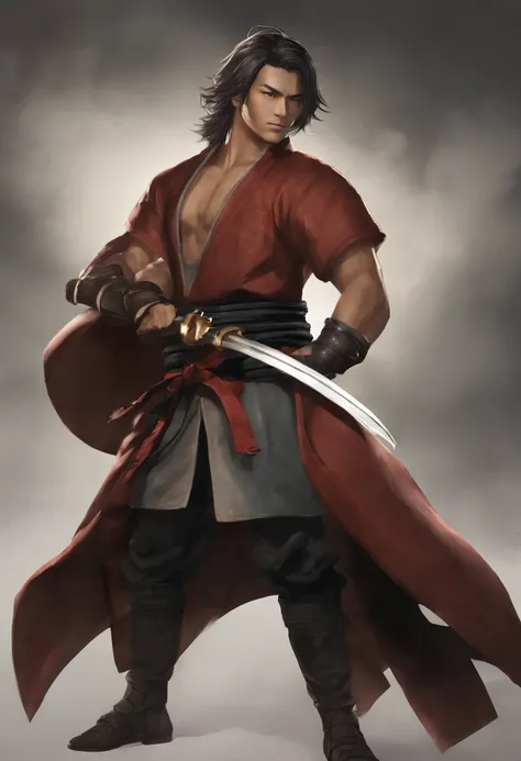 Hayato is a young-looking and athletic character. Ele tem cabelo preto curto e olhos castanhos. Ele veste um quimono branco com uma faixa preta na cintura. Hayato also wears a pair of katanas, that are your favorite weapons.

Hayatos personality is that of...