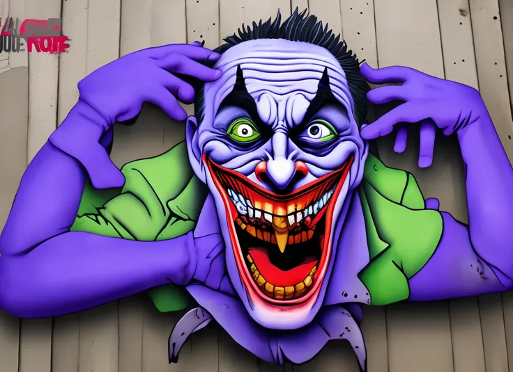 Le joker gangster de la street dans la Trap et qui boit du purple juice