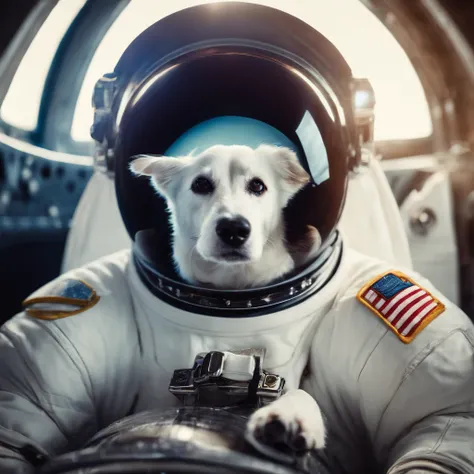 Dog astronaut