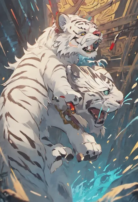 White Tiger Orc Furry