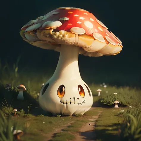 Scary mushroom pokemon