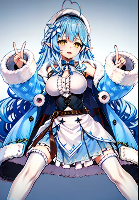 anime girl with long white hair sitting on a checkered floor, small curvy loli, splash art anime loli, azur lane style, from the azur lane videogame, marin kitagawa fanart, ayaka genshin impact, holding a pudica pose, anime moe artstyle, high detailed offi...