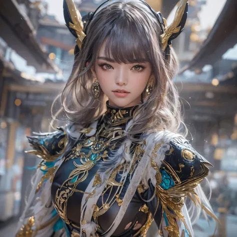 CG Giants，, Realistic secret girl rendering, detailed face of a asian girl, Reality in the secret world, Smooth CG art, Realistic. Cheng Yi, Realistic secret style, A lovely secret rendering, Rendu portrait 8k, Render character art 8 K, Kawaii realistic po...