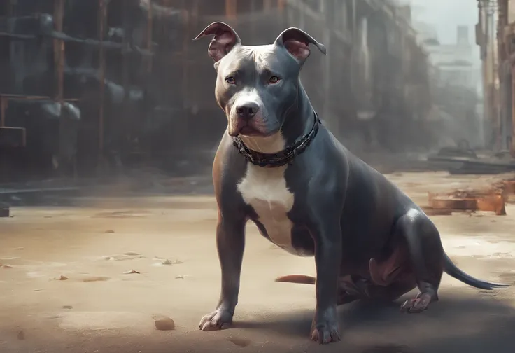 Pitbull Ai Realistic 8k hdr Max