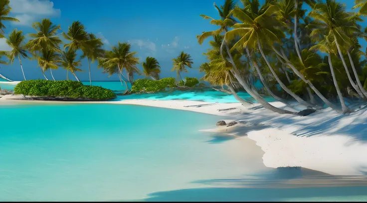 Immerse your audience in the serene beauty of a remote, untouched beach. The turquoise waters, powdery sands, and swaying palm trees should be captured in 8K resolution, offering viewers a sense of escape and tranquility."