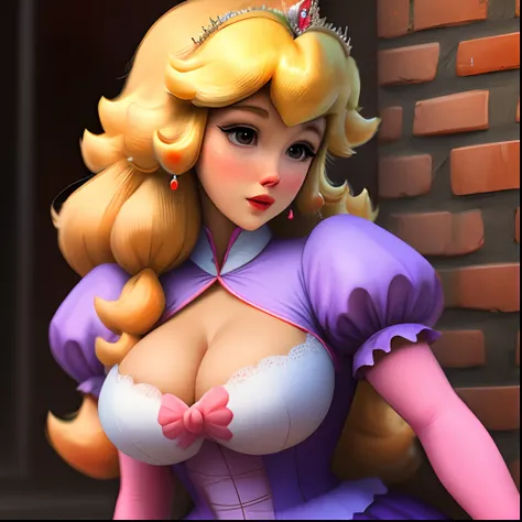 Busty princess peach