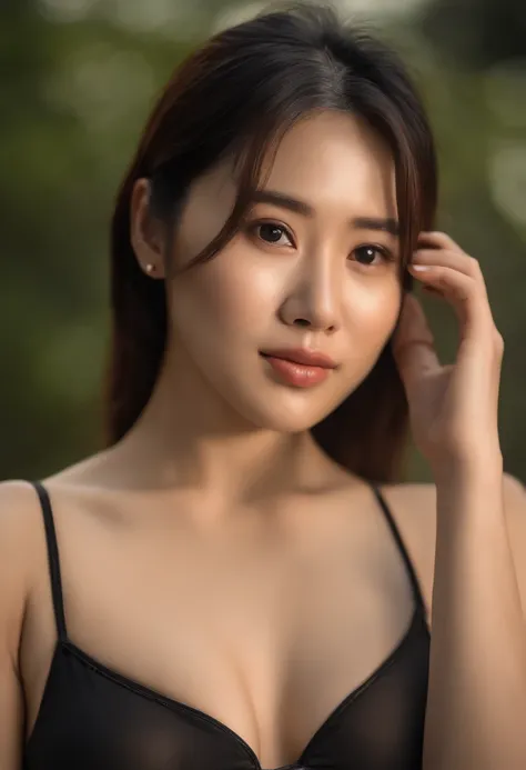 a full body shot of a woman in a black bra top, gorgeous young korean woman, beautiful south korean woman, beautiful young korean woman, a young asian woman, korean woman, japanese model, beautiful asian woman, asian beautiful face, an asian woman, korean ...