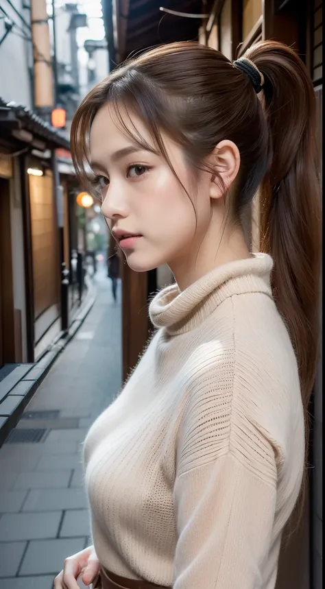 (Raw photography:1.2)、(Photorealsitic:1.4)、(​masterpiece:1.3)、(top-quality:1.4)、超A high resolution、(A detailed eye)、(detailed facial features)、(detailed clothes features)、8K分辨率、solofocus、bangss、Double eyelids、Beautiful lips、toned legs、(Slender girl)、(a jap...