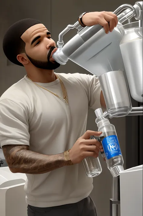 Drake the rapper being milked