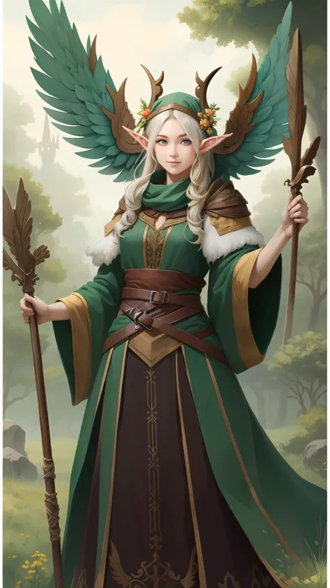 winged elf druid