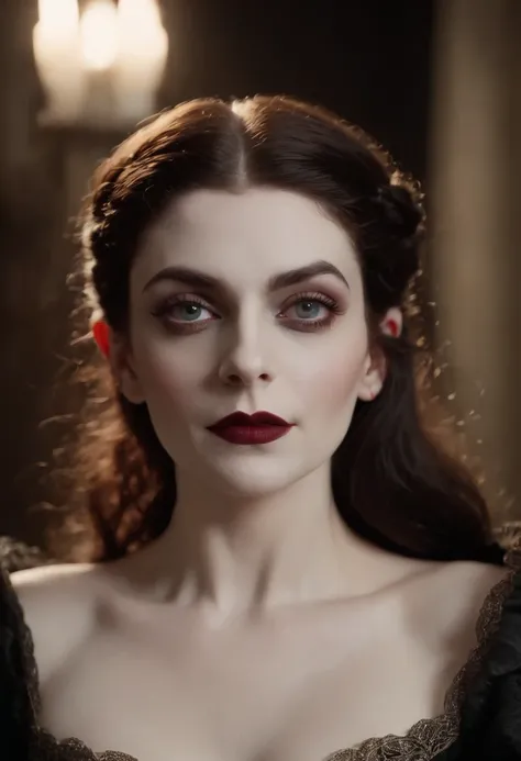 Foto RAW, Melhor, master part, best quality, alta qualidade, extremamente detalhado (assustador macho Nosferatu vampiro lorde: 1.3), vampiro mais velho, presas longas, pale skin, best quality, Cinematic lighting, foco nítido, photo-realistic, ultra-realist...