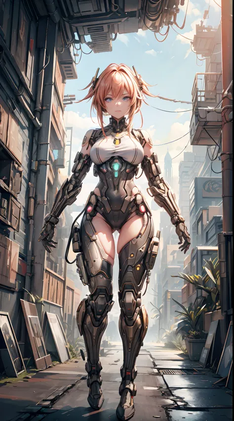 tips for stable diffusion:
(best quality, high resolution, masterpiece:1.2), detailed cyborg girl, mechanical elements, futurist...