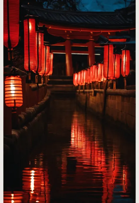 kyoto　A city scape　natta　lantern