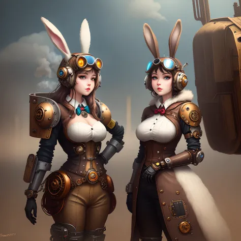 Steam punk, Bunny folk mech pilot