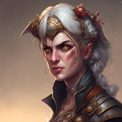 Fantasy portrait character