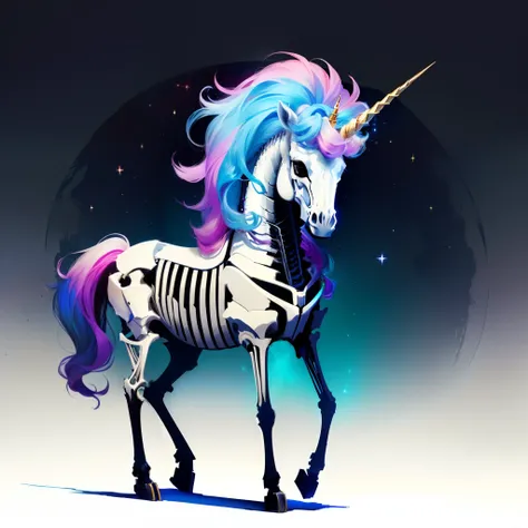 unicorn skeleton