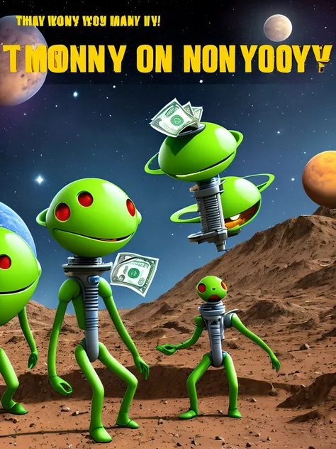 Martians making money