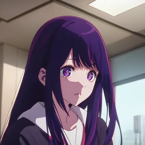 Ai Hoshino, Purple hair,