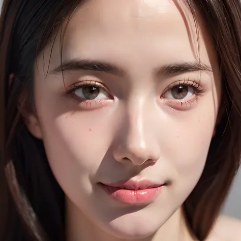 Soft blush,smile,Detailed Pupils, , ( ,), looking at the audience,Beautiful Girl Woman,(Skindentation:1.2), oily shiny skin, bestquality, ultra-high resolution, (photorealistic portrait:1.4),