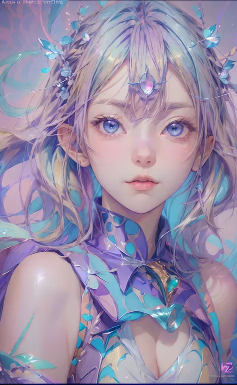 anime girl with blonde hair and and purple color dress, blue eyes, detailed digital anime art, anime moe artstyle, highly detailed exquisite fanart, cushart krenz key art feminine, 8k high quality detailed art, zerochan art, clean detailed anime art