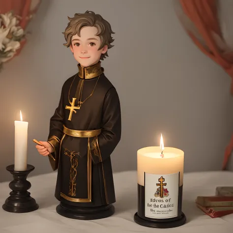 EddieVR of The Boys as a Catholic Candle