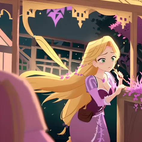 rapunzel was robbed and beaten outside of a forest cabinet, and had endured hours of pain, beatings, slashes, gun shots, and blo...