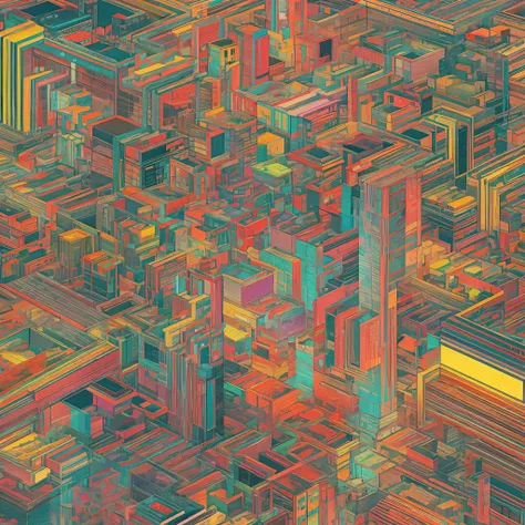 psychedelic walk through Tokyo, melting, geometric patterns, neon colors, ultra high resolution, ultra high detail.