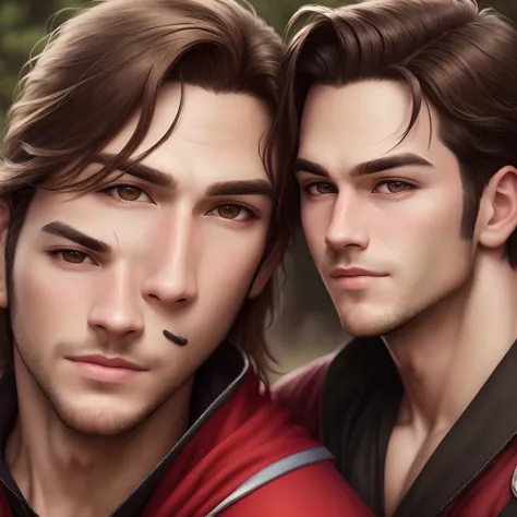 handsome boys in realistic face 8k picture realistic