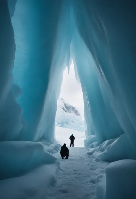 Antarctic continent、Giant Ice Wall、