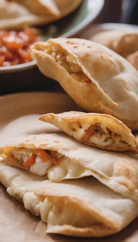 Wai makes、Empanada。In Latin American Street Food and！At first、The outside is a very crispy dough.。Its crisp and crisp.、Among them、meat and vegetables and、Its chock-full of cheese and seafood.。Each ingredient is thoroughly seasoned with spices.、If you take ...